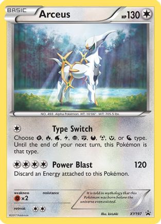 Image of Arceus XY197  - Holofoil XY Promos - Promo