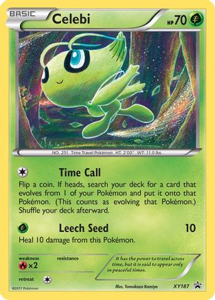 Image of Celebi XY187  - Holofoil XY Promos - Promo