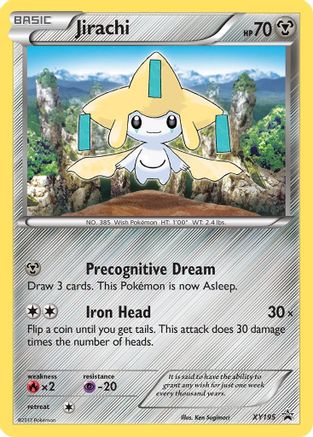 Image of Jirachi XY195  - Holofoil XY Promos - Promo