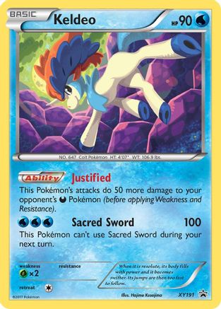 Image of Keldeo XY191  - Holofoil XY Promos - Promo
