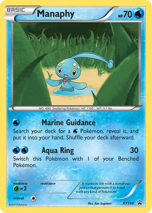 Image of Manaphy XY190  - Holofoil XY Promos - Promo