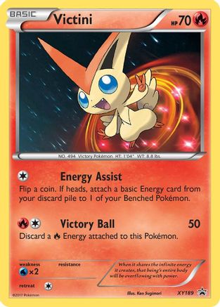 Image of Victini XY189  - Holofoil XY Promos - Promo