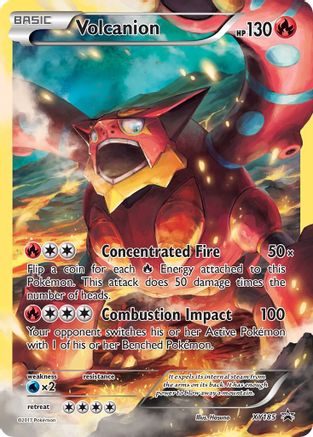 Image of Volcanion XY185  - Holofoil XY Promos - Promo