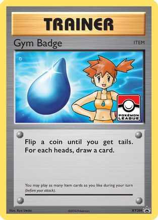 Image of Gym Badge (Misty) XY204  - Holofoil XY Promos - Promo