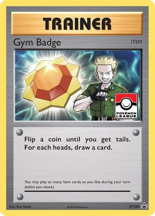 Image of Gym Badge (Lt. Surge) XY205  - Holofoil XY Promos - Promo