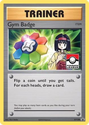Image of Gym Badge (Erika) XY206  - Holofoil XY Promos - Promo