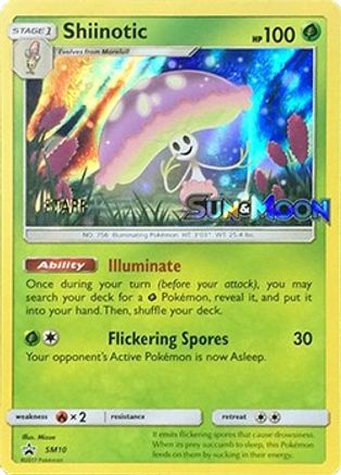 Image of Shiinotic SM10  - Holofoil SM Promos - Promo