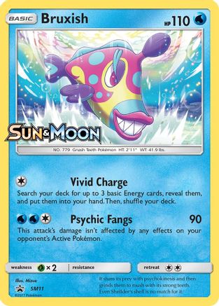 Image of Bruxish SM11  - Holofoil SM Promos - Promo
