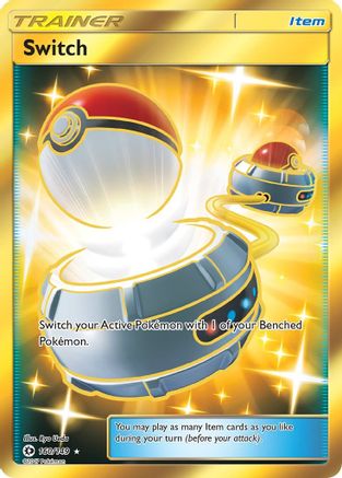 Image of Switch (Secret) 160/149  - Holofoil SM Base Set - Secret Rare