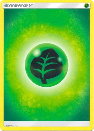 Image of Grass Energy (2017 Unnumbered) 164  - Reverse Holofoil SM Base Set - Common