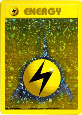 Image of Lightning Energy (WotC 2002 League Promo)  - Holofoil League & Championship Cards - Promo
