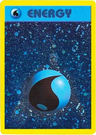 Image of Water Energy (WotC 2002 League Promo)  - Holofoil League & Championship Cards - Promo