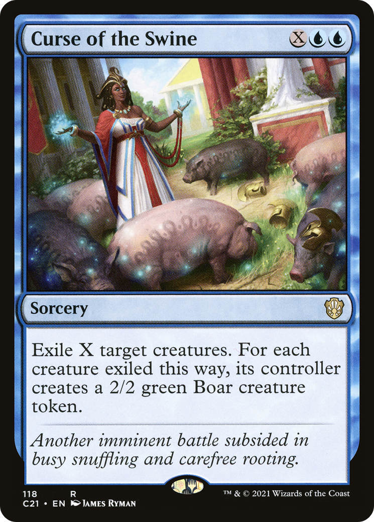 Image of Curse of the Swine (C21-118) - Commander 2021