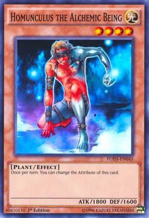 Image of Homunculus the Alchemic Being (FUEN-EN045) - Fusion Enforcers 1st Edition