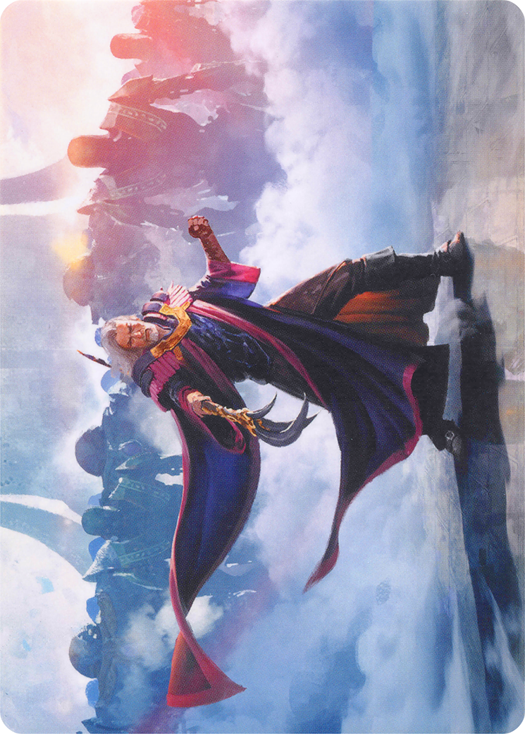 Image of Urza, Lord High Artificer // Urza, Lord High Artificer (AMH1-013) - Modern Horizons Art Series (Borderless)