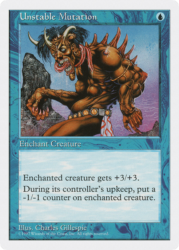 Image of Unstable Mutation (5ED-) - Fifth Edition