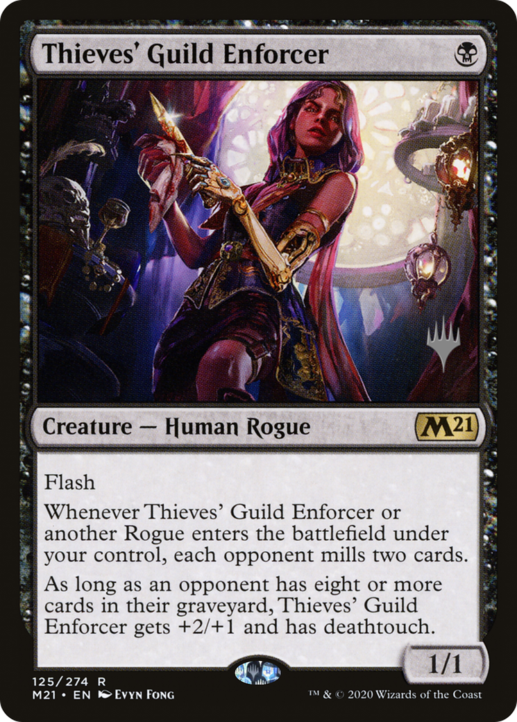Image of Thieves' Guild Enforcer (PPM21-125) - Core Set 2021 Promos