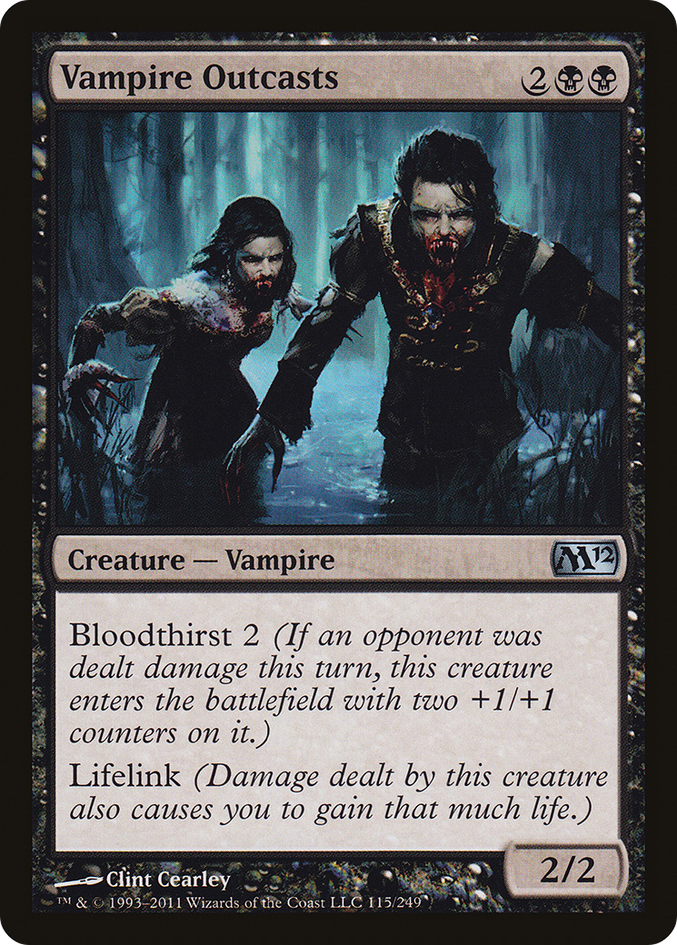 Image of Vampire Outcasts (M12-115) - Magic 2012
