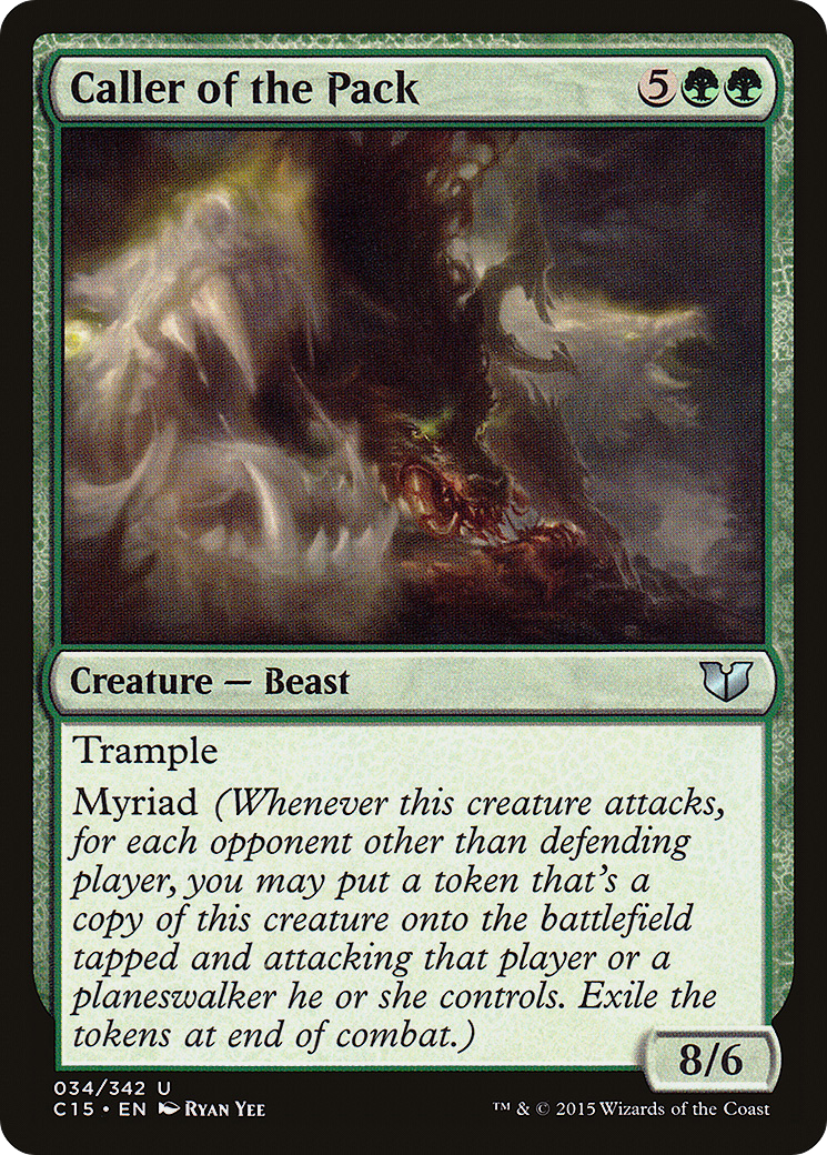 Image of Caller of the Pack (C15-034) - Commander 2015