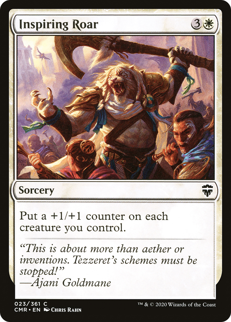 Image of Inspiring Roar (CMR-023) - Commander Legends