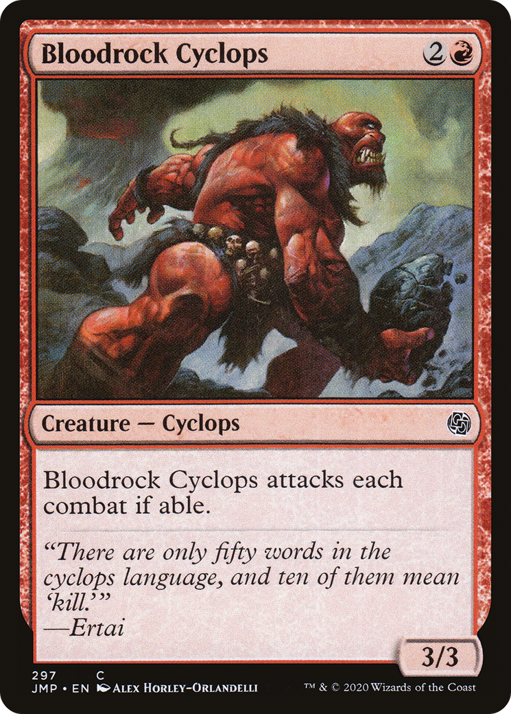 Image of Bloodrock Cyclops (JMP-297) - Jumpstart