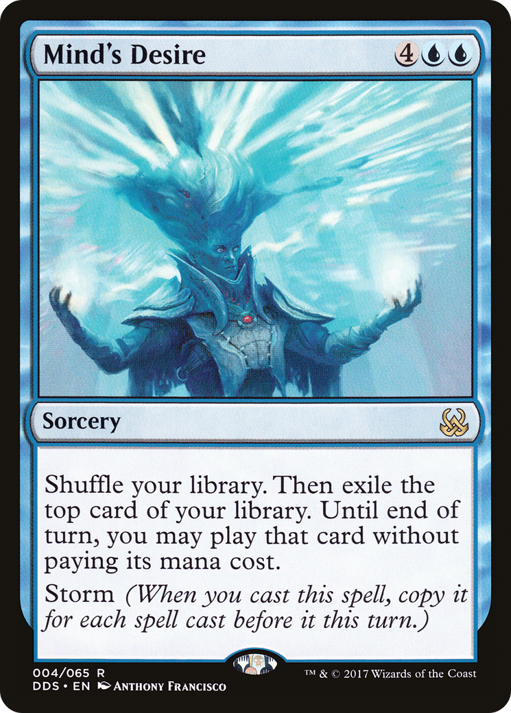 Image of Mind's Desire (DDS-004) - Duel Decks: Mind vs. Might