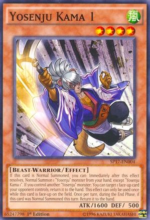 Image of Yosenju Kama 1 (SP17-EN004) - Star Pack - Battle Royal 1st Edition