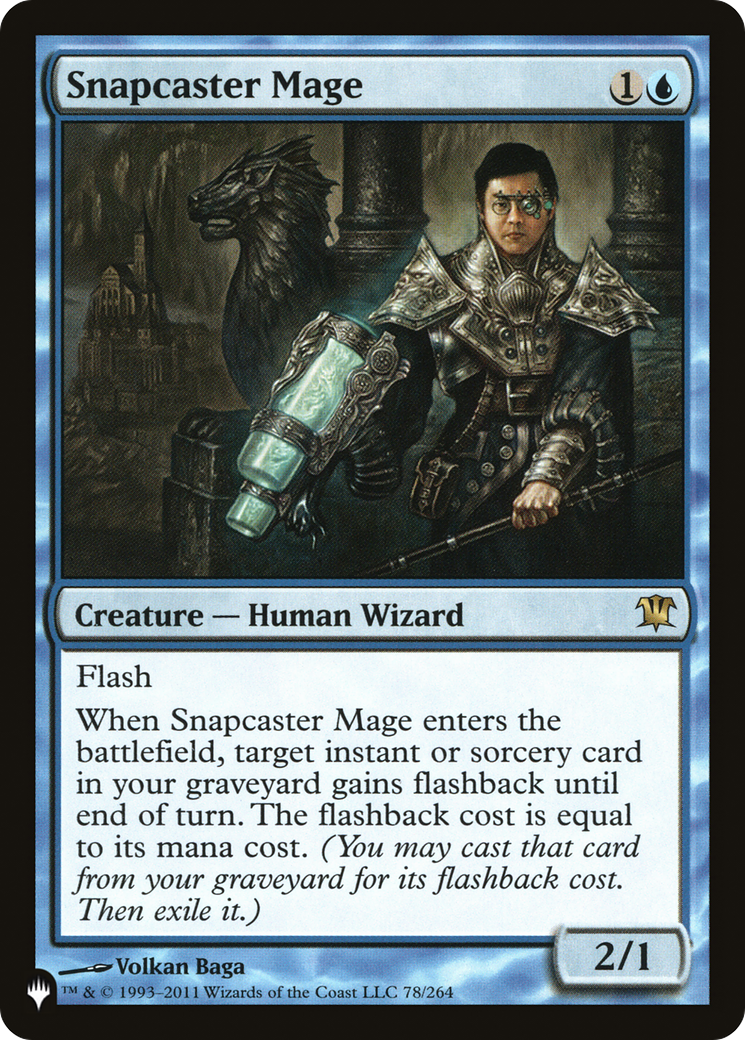 Image of Snapcaster Mage (LIST-78/264) - The List