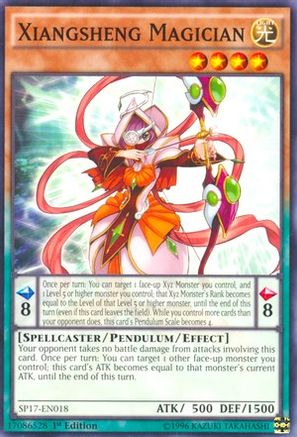 Image of Xiangsheng Magician (Starfoil) (SP17-EN018) - Star Pack - Battle Royal 1st Edition