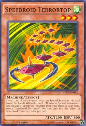 Image of Speedroid Terrortop (SP17-EN022) - Star Pack - Battle Royal 1st Edition