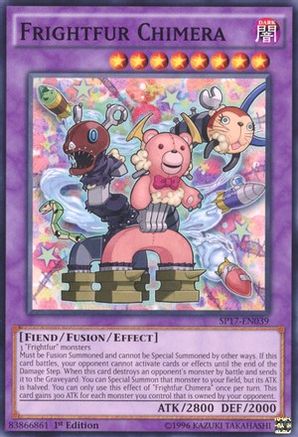 Image of Frightfur Chimera (SP17-EN039) - Star Pack - Battle Royal 1st Edition