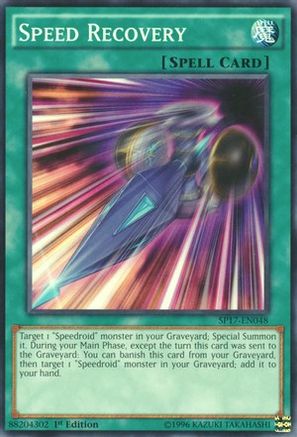 Image of Speed Recovery (SP17-EN048) - Star Pack - Battle Royal 1st Edition