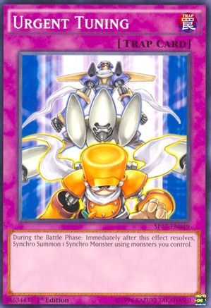 Image of Urgent Tuning (SP17-EN049) - Star Pack - Battle Royal 1st Edition
