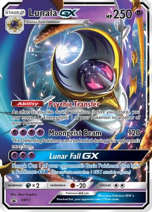 Image of Lunala GX SM17  - Holofoil SM Promos - Promo
