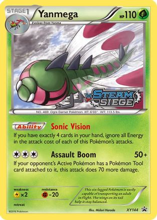 Image of Yanmega (XY Steam Siege Prerelease) XY144  - Holofoil XY Promos - Promo