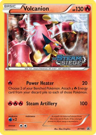 Image of Volcanion (XY Steam Siege Prerelease) XY145  - Holofoil XY Promos - Promo