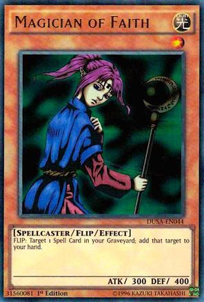 Image of Magician of Faith (DUSA-EN044) - Duelist Saga 1st Edition