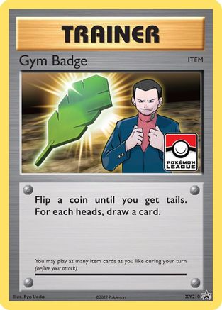 Image of Gym Badge (Giovanni) XY210  - Holofoil XY Promos - Promo