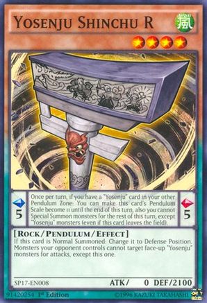 Image of Yosenju Shinchu R (Starfoil) (SP17-EN008) - Star Pack - Battle Royal 1st Edition