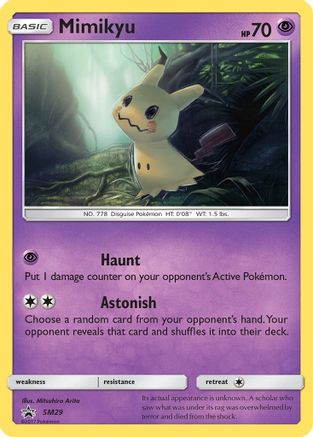 Image of Mimikyu SM29  - Holofoil SM Promos - Promo