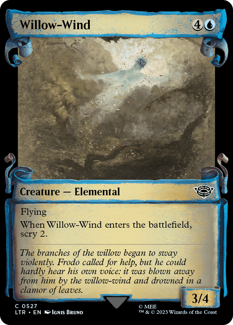 Image of Willow-Wind (Showcase Scrolls) (LTR-527) - The Lord of the Rings: Tales of Middle-earth: (Showcase)