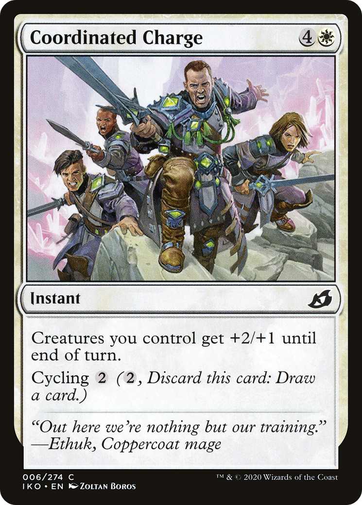 Image of Coordinated Charge (IKO-006) - Ikoria: Lair of Behemoths