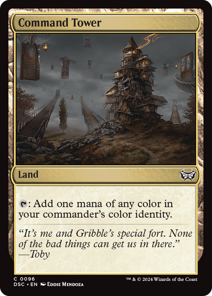 Image of Command Tower (DSC-096) - Duskmourn: House of Horror Commander