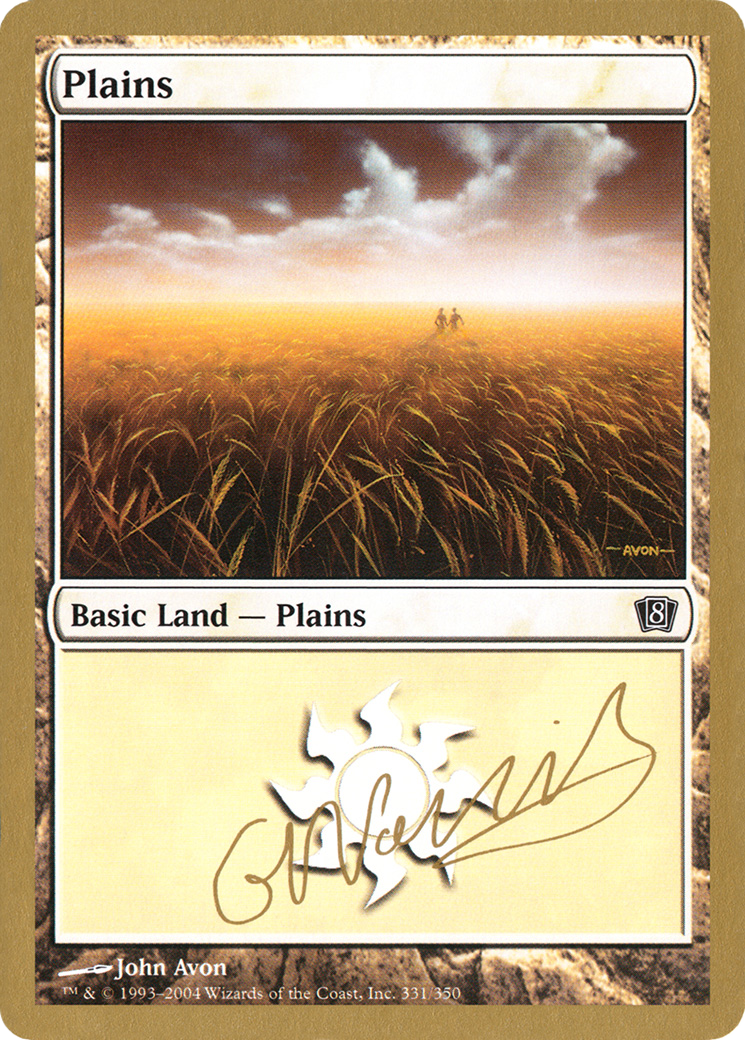 Image of Plains (331) - 2004 Gabriel Nassif (8ED) (WCD-) - World Championship Decks 2004