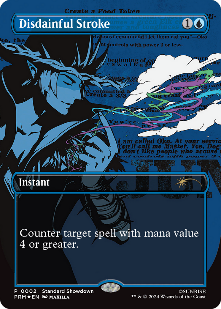 Image of Disdainful Stroke (SSP-002) - Cowboy Bebop (Borderless) Foil