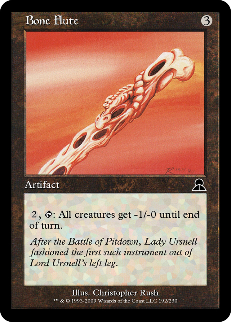 Image of Bone Flute (ME3-192) - Masters Edition III Foil