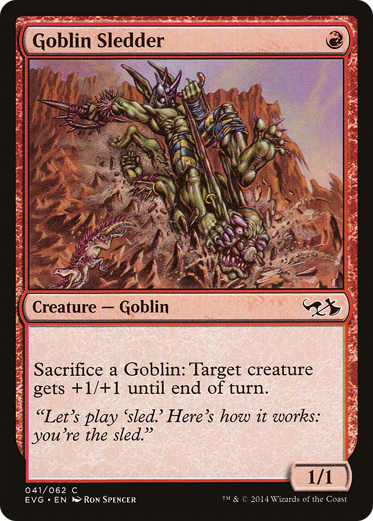 Image of Goblin Sledder (DD3-) - Duel Decks Anthology: Elves vs. Goblins