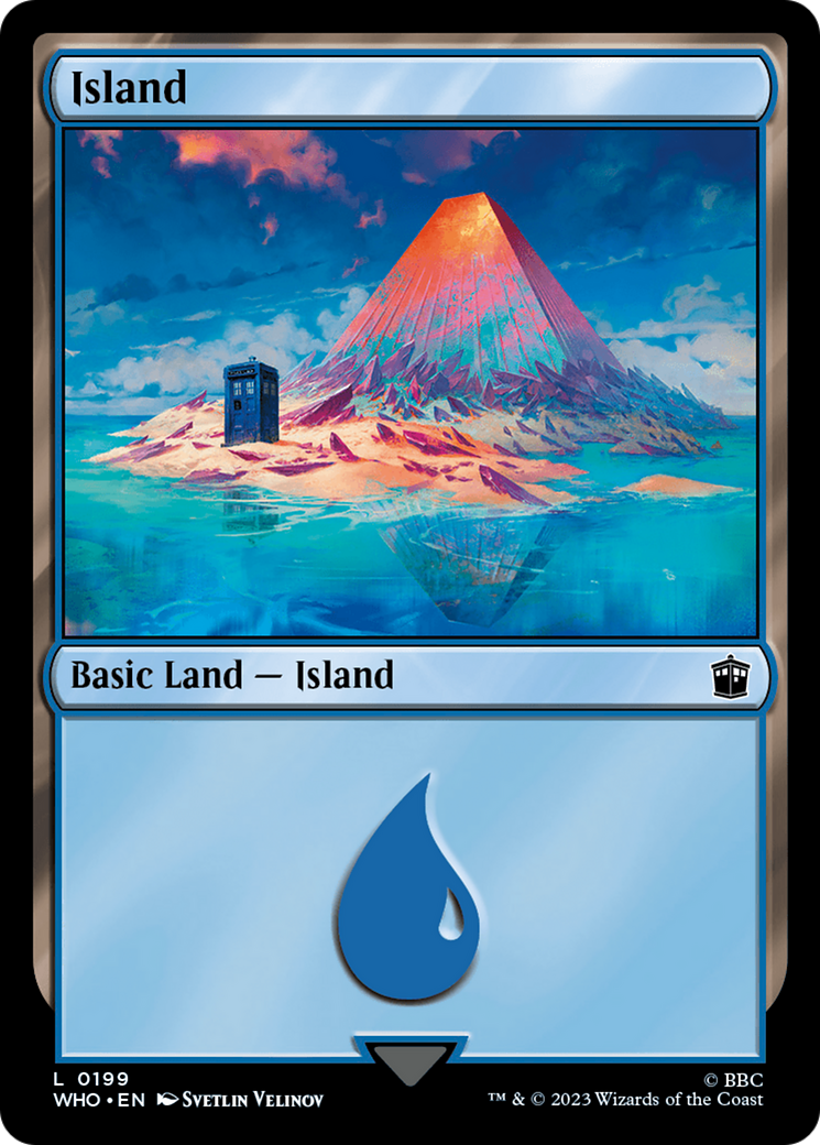 Image of Island (0199) (WHO-199) - Doctor Who Foil
