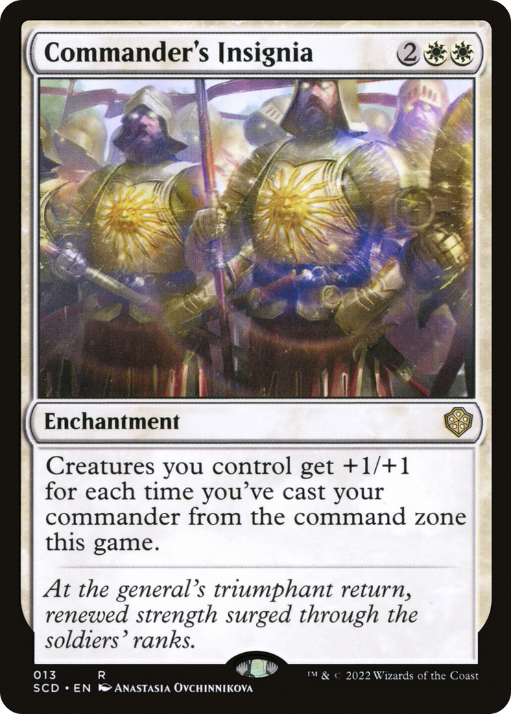 Image of Commander's Insignia (SCD-013) - Starter Commander Decks