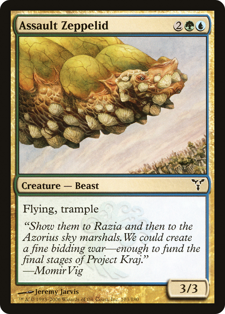 Image of Assault Zeppelid (DIS-103) - Dissension